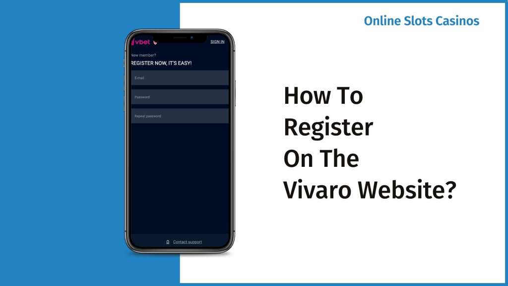 How To Register On The Vivaro Website?